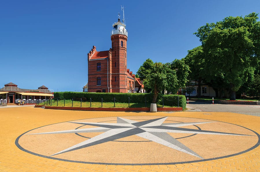 Latarnia morska w Ustce. Ustka - latarnia morska