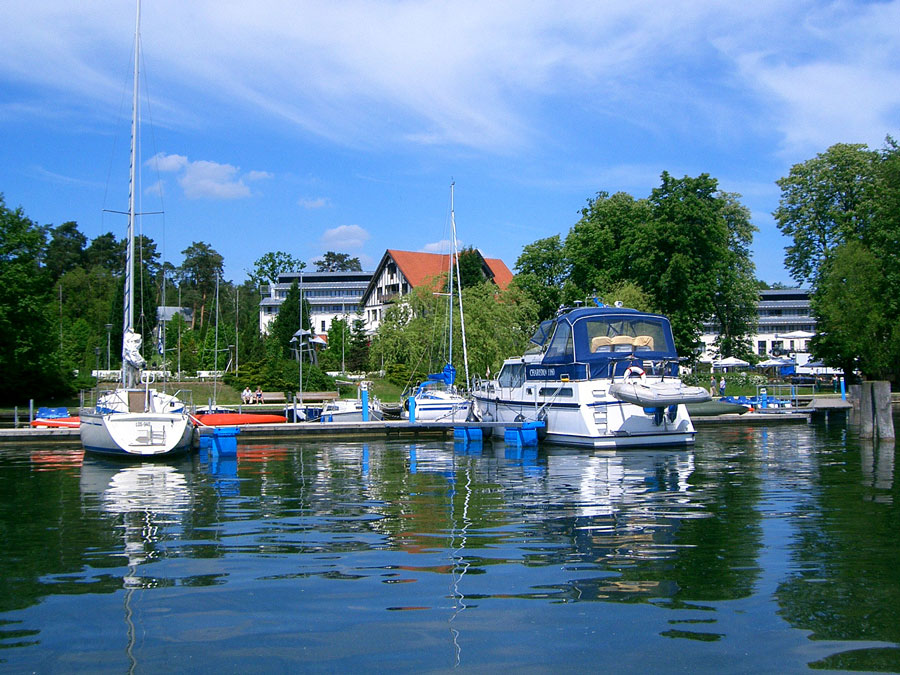 Bad Sarrow (port) w Brandenburgii. Bad Saarow, Brandenburgia