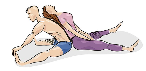 Joga - ćwiczenia dla par - magazyn_eden_07 Joga dla par – pozycja 7
