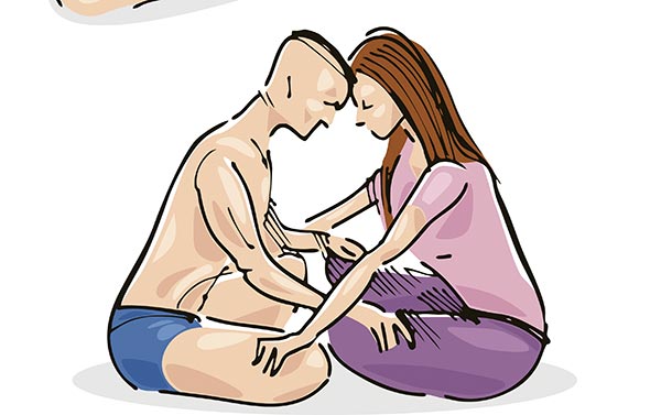 Joga - ćwiczenia dla par - magazyn_eden_08 Joga dla pary – pozycja 8